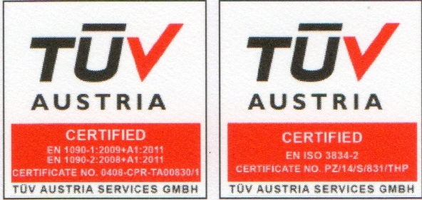 TÜV Zertifizierter Betrieb - Schlosserei Moser GMBH